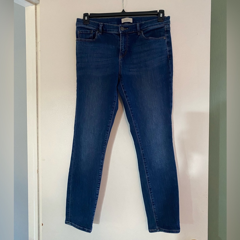 LOFT Dark Blue Women's Skinny Jeans